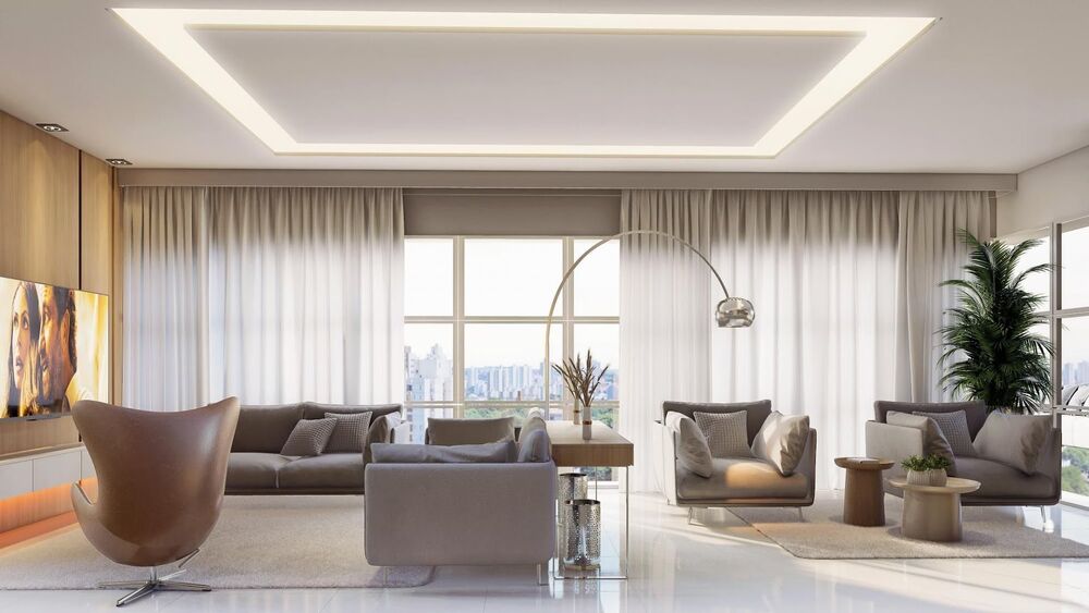 Apartamento à venda com 4 quartos - Foto 4