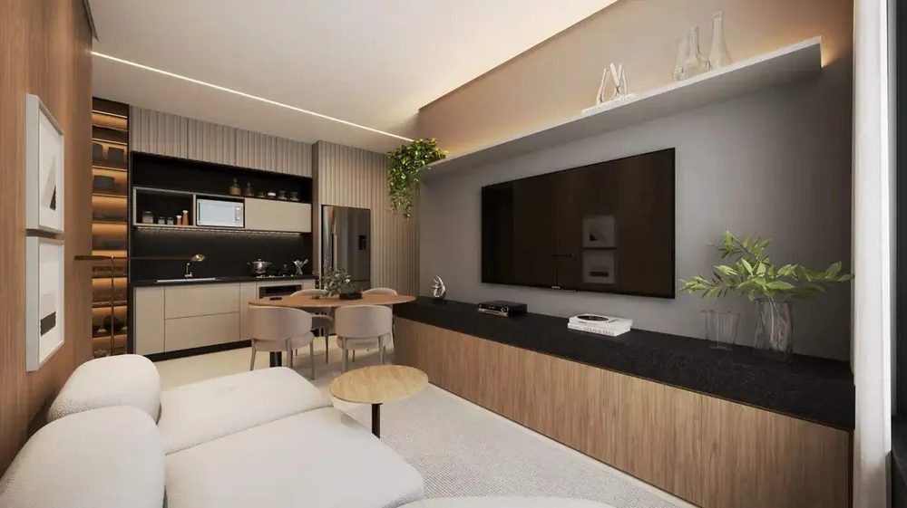 Apartamento, 1 quarto, 38 m² - Foto 2