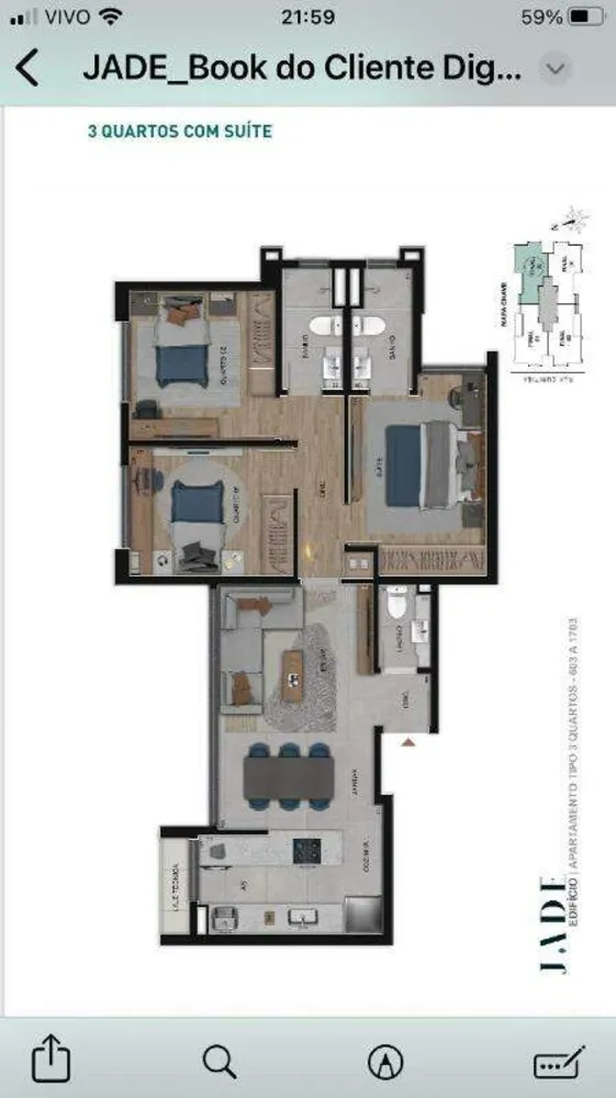 Apartamento, 3 quartos, 76 m² - Foto 11