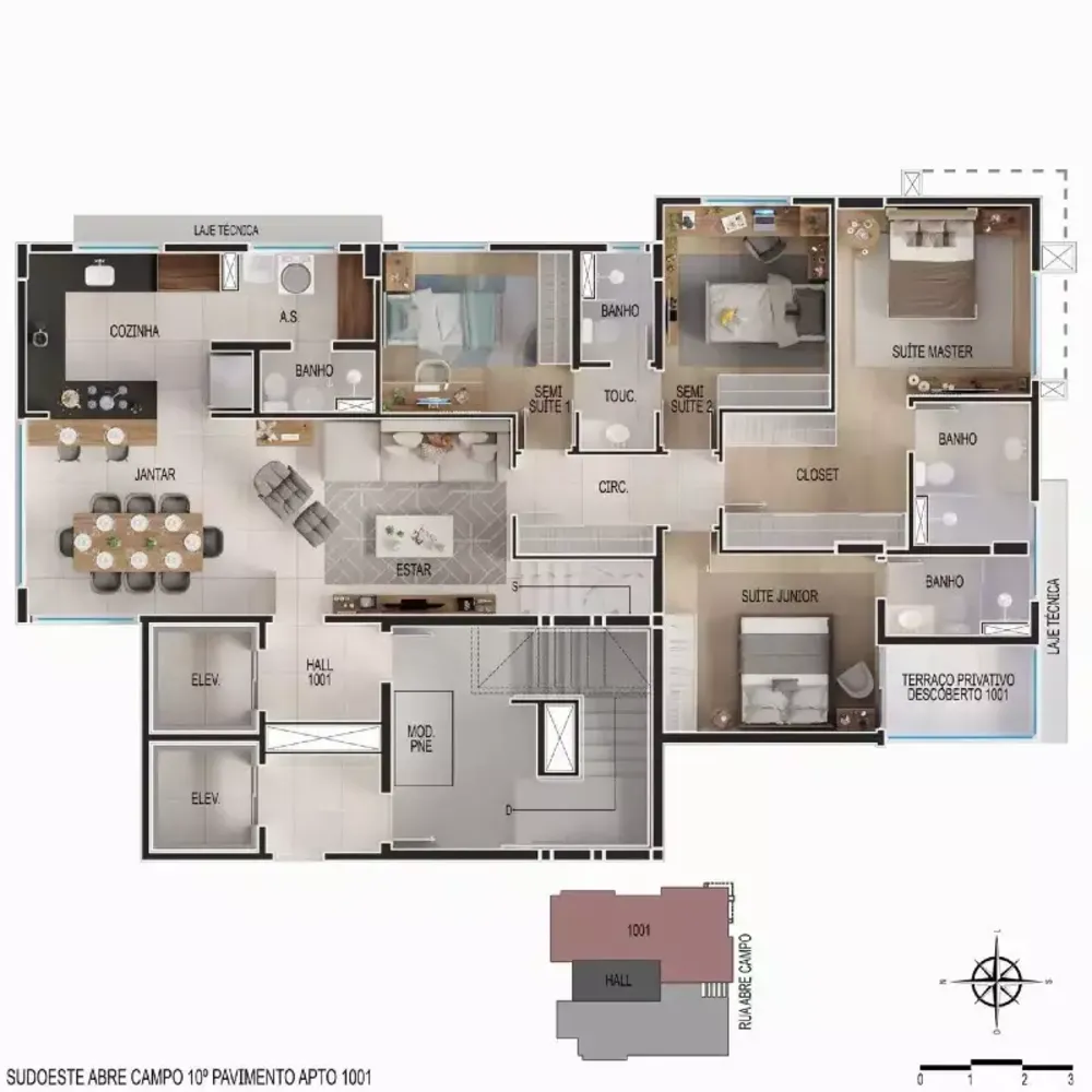 Apartamento, 4 quartos, 129 m² - Foto 15