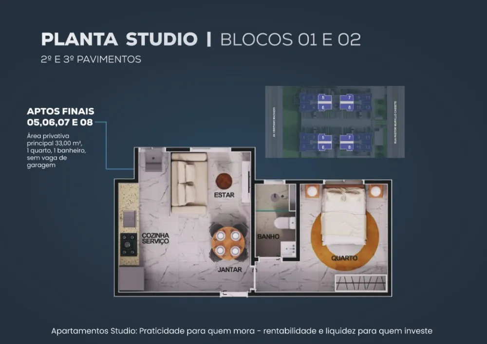 Cobertura, 2 quartos, 45 m² - Foto 10