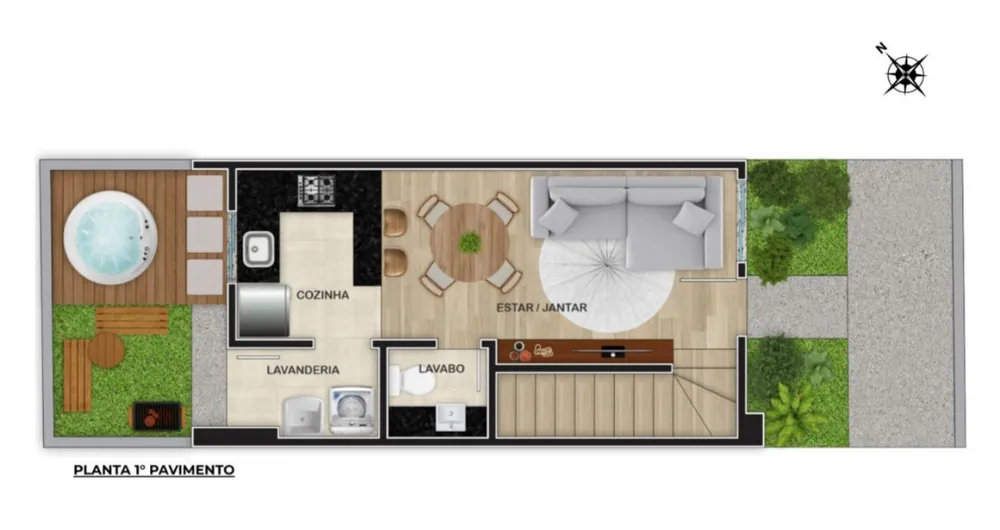 Casa, 2 quartos, 68 m² - Foto 9