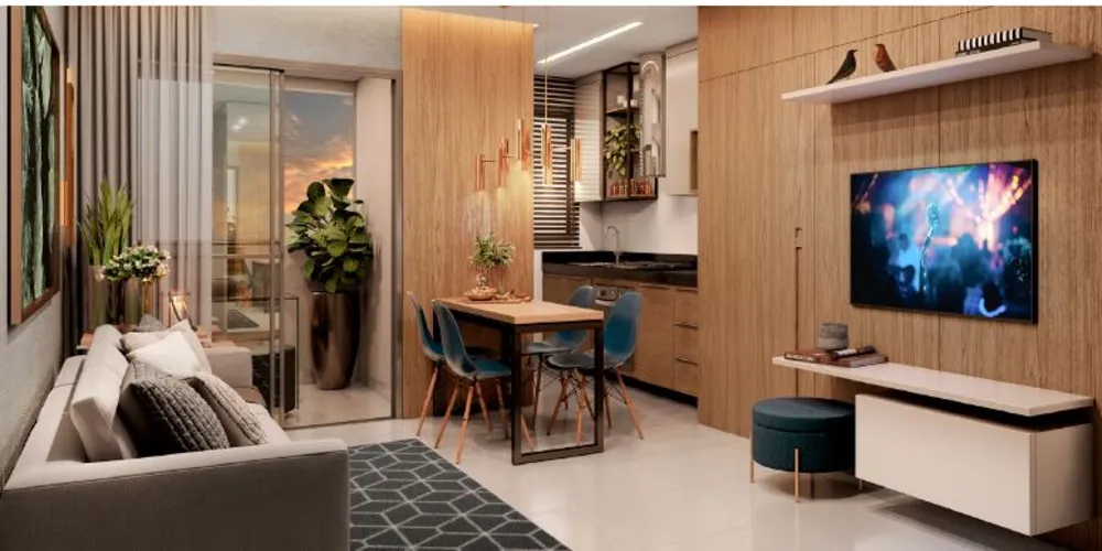 Apartamento, 1 quarto, 40 m² - Foto 3