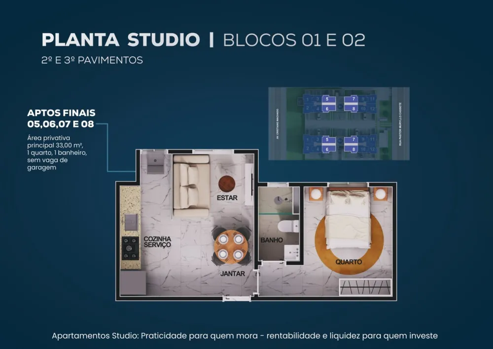 Apartamento, 2 quartos, 45 m² - Foto 6