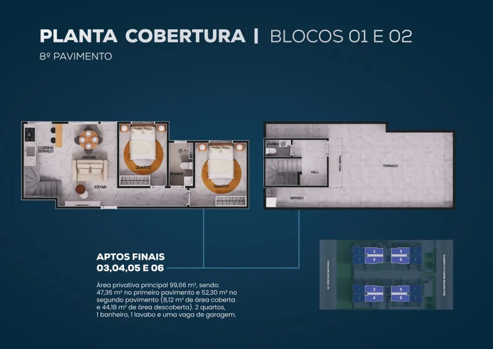Apartamento, 2 quartos, 45 m² - Foto 11