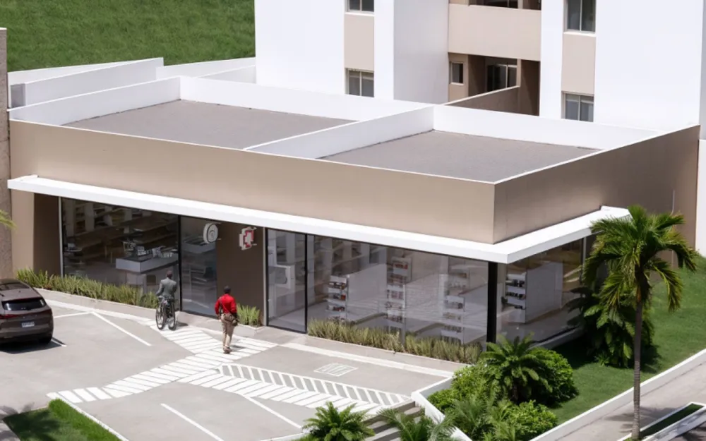 Loja-Salão, 90 m² - Foto 1