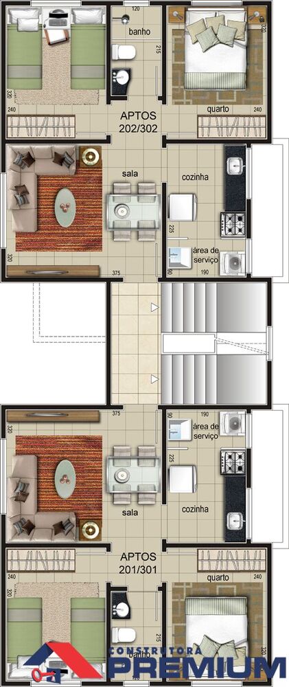 Cobertura à venda com 2 quartos, 45m² - Foto 1