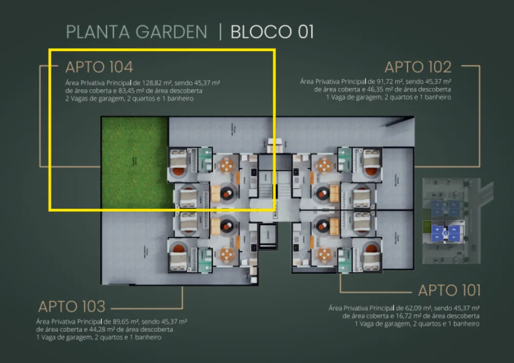 Apartamento, 2 quartos, 129 m² - Foto 4