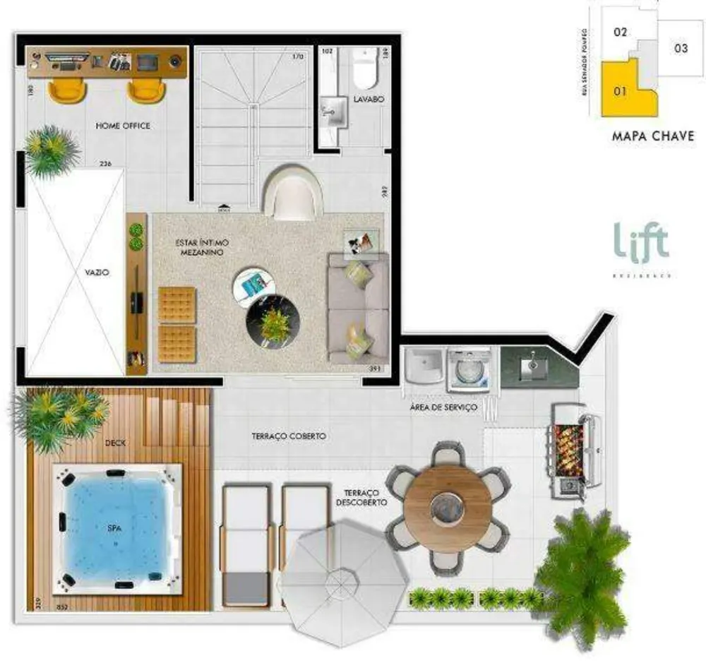Cobertura, 2 quartos, 84 m² - Foto 5