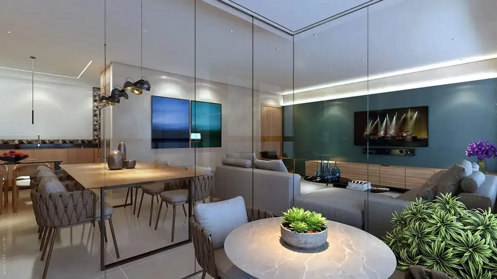 Apartamento, 3 quartos, 104 m² - Foto 2