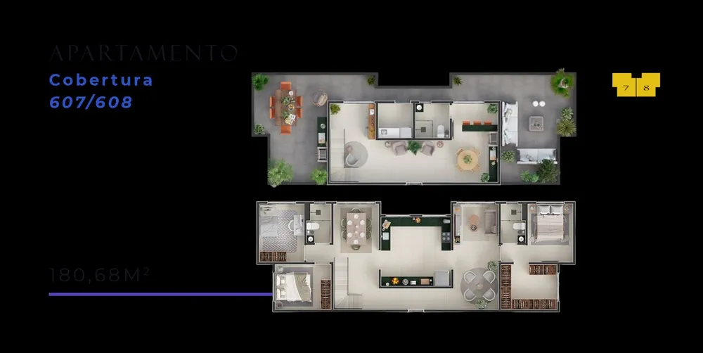 Cobertura, 2 quartos, 88 m² - Foto 11
