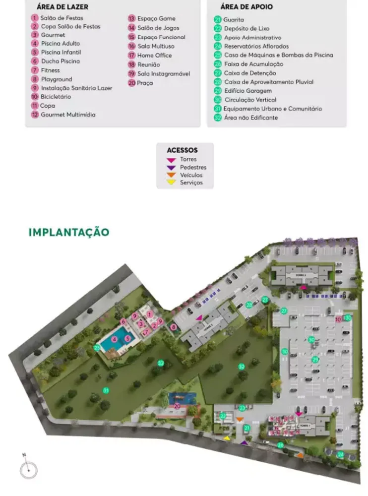Apartamento, 2 quartos, 42 m² - Foto 19