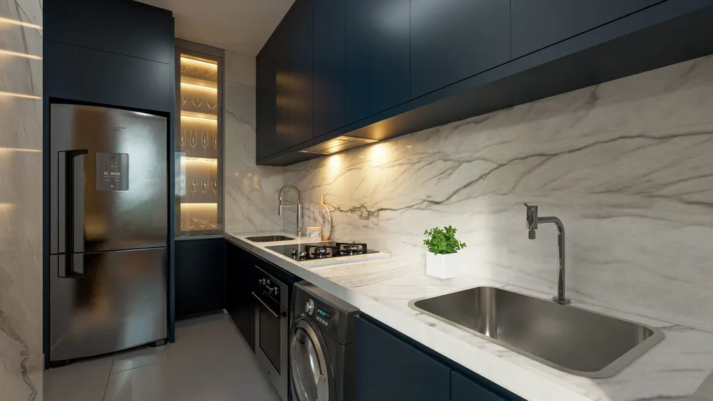 Apartamento, 2 quartos, 56 m² - Foto 3