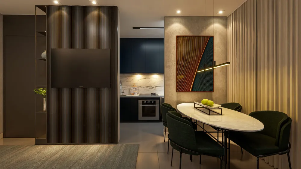 Apartamento, 2 quartos, 56 m² - Foto 2