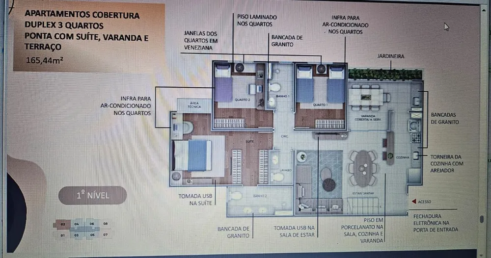 Apartamento, 2 quartos, 54 m² - Foto 3