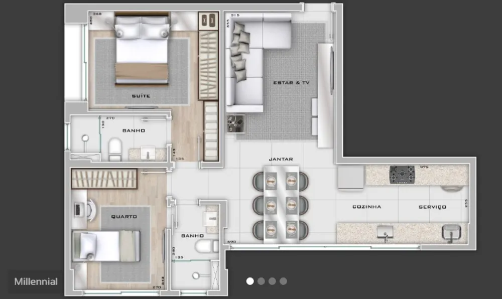 Apartamento, 2 quartos, 70 m² - Foto 6