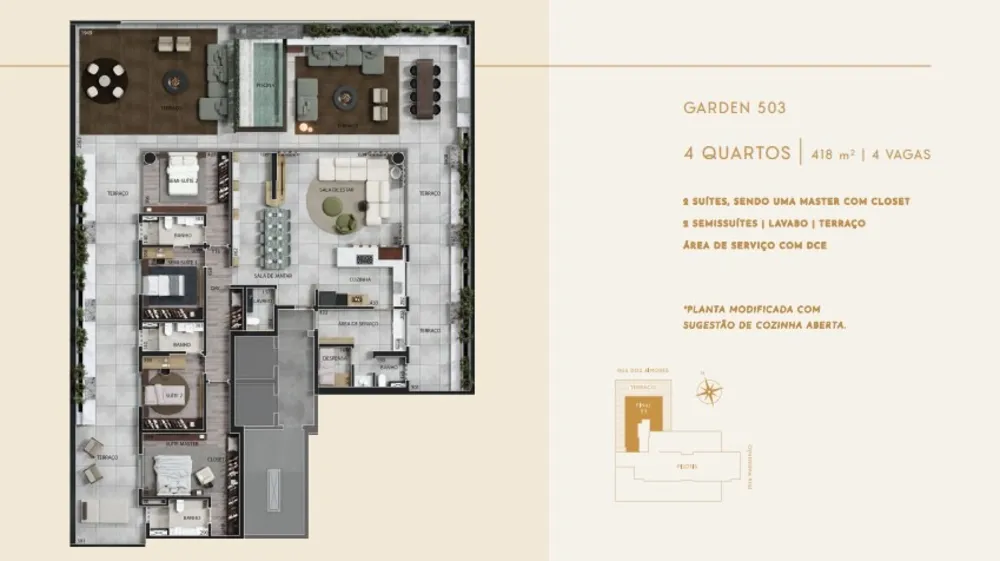 Apartamento, 4 quartos, 164 m² - Foto 11