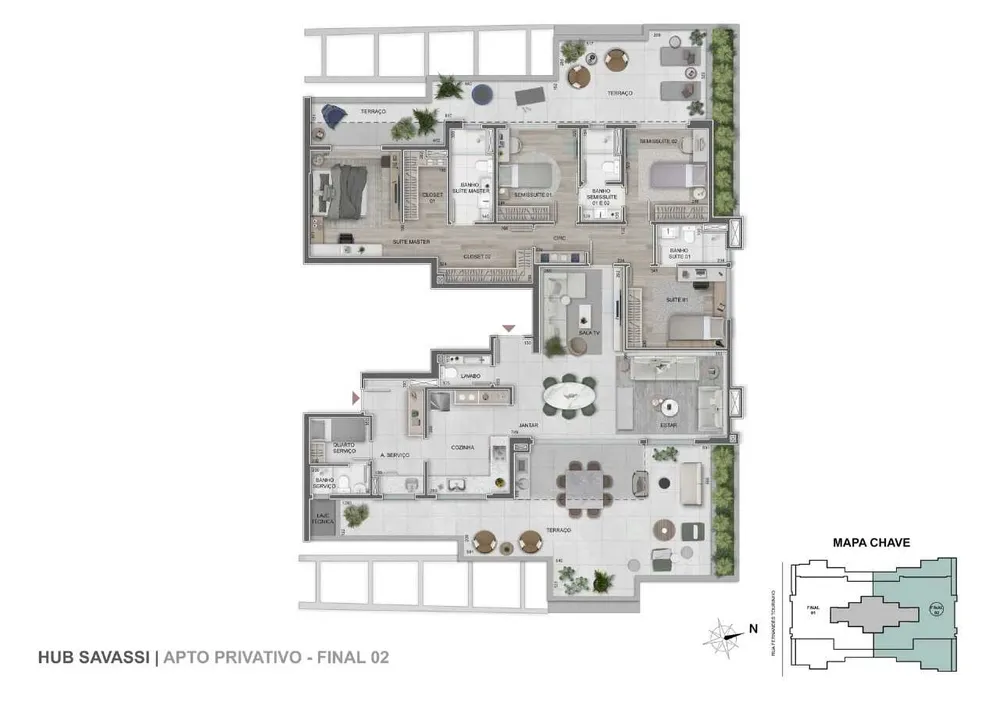 Apartamento, 3 quartos, 115 m² - Foto 9