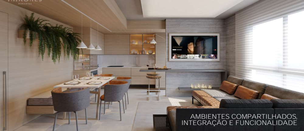 Apartamento à venda com 1 quarto, 57m² - Foto 1