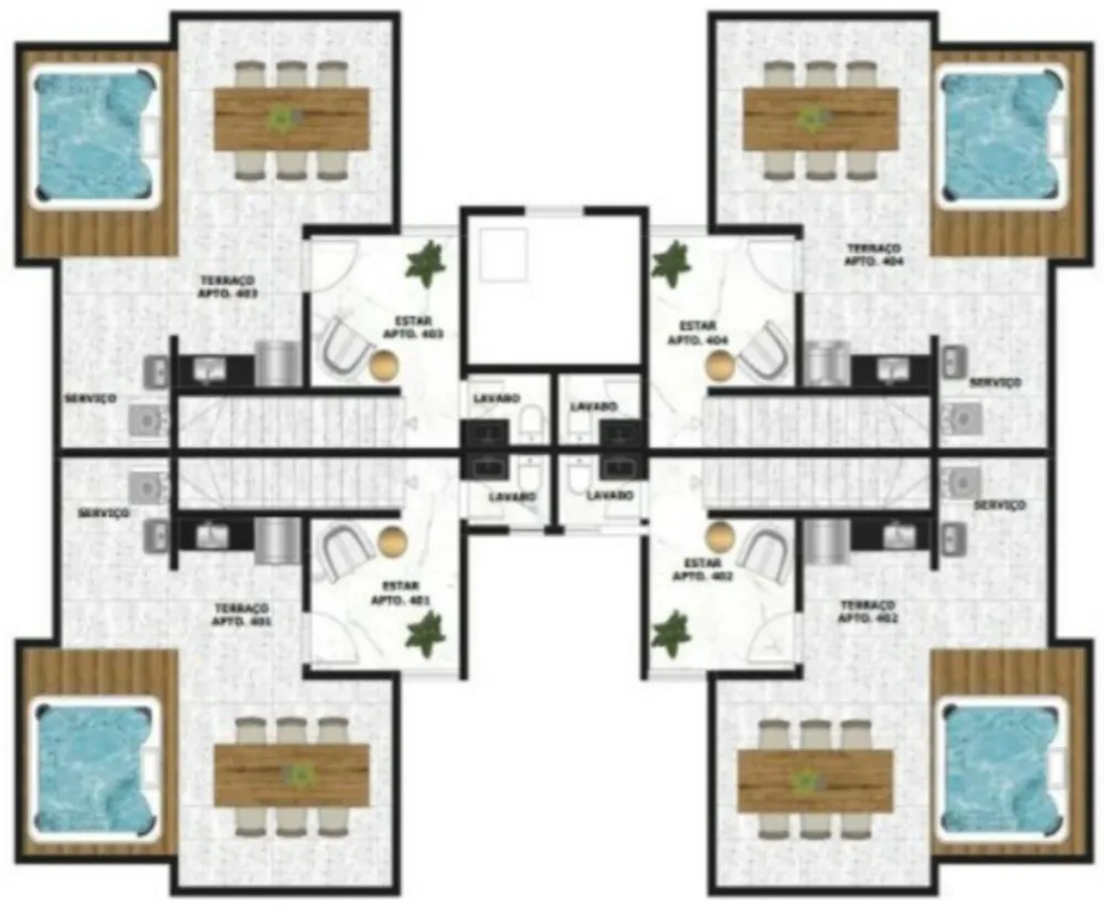 Apartamento, 2 quartos, 97 m² - Foto 4