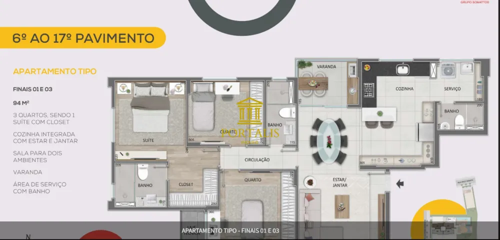 Apartamento, 3 quartos, 94 m² - Foto 24