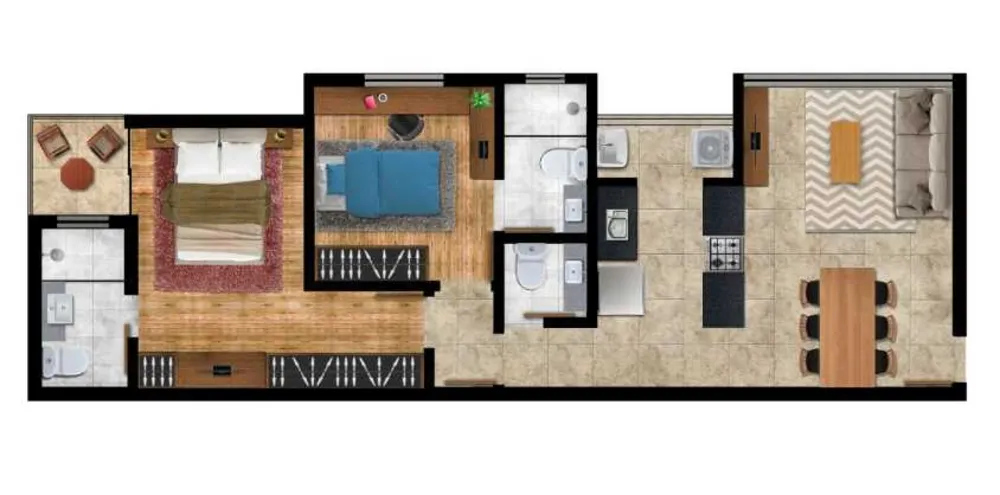Cobertura, 2 quartos, 108 m² - Foto 16