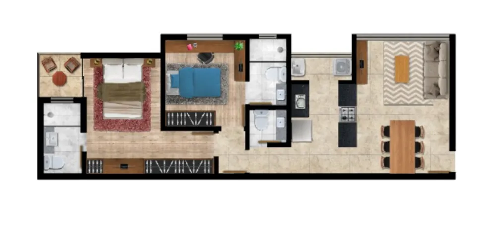 Cobertura, 2 quartos, 108 m² - Foto 15