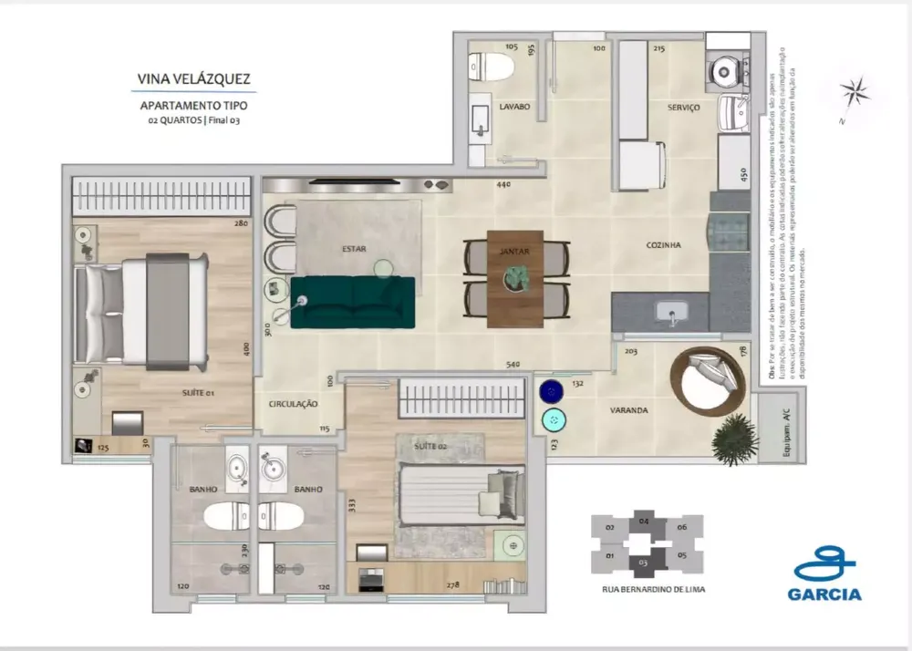 Apartamento, 3 quartos, 85 m² - Foto 5