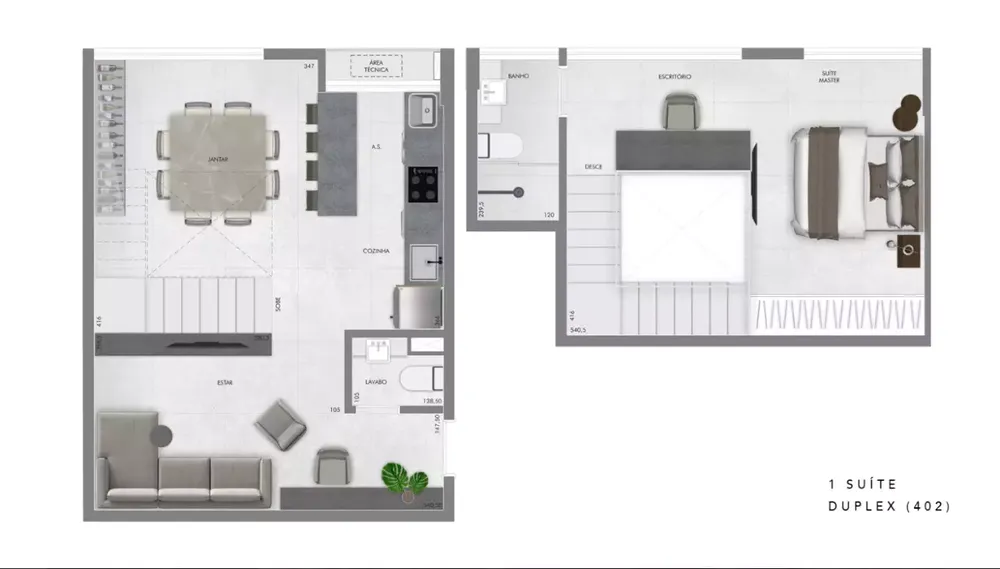 Apartamento, 1 quarto, 40 m² - Foto 9
