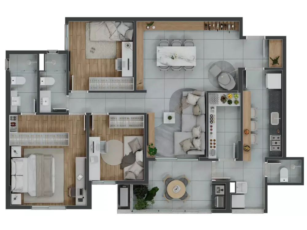 Apartamento, 4 quartos, 211 m² - Foto 15