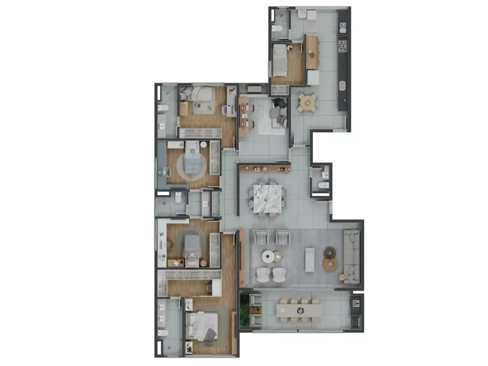 Apartamento, 4 quartos, 211 m² - Foto 11