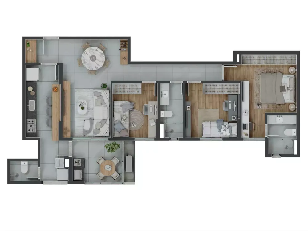 Apartamento, 4 quartos, 211 m² - Foto 12