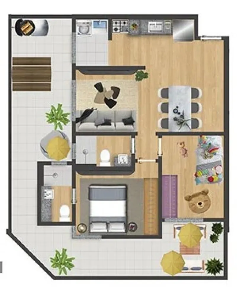 Apartamento, 2 quartos, 120 m² - Foto 8