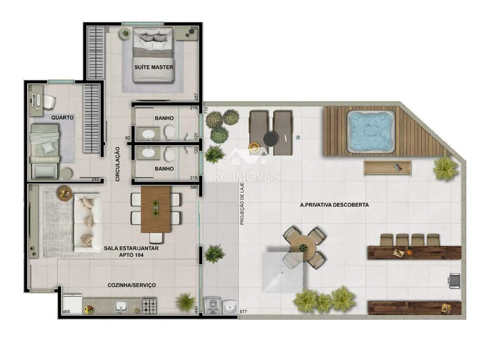 Cobertura, 2 quartos, 82 m² - Foto 14
