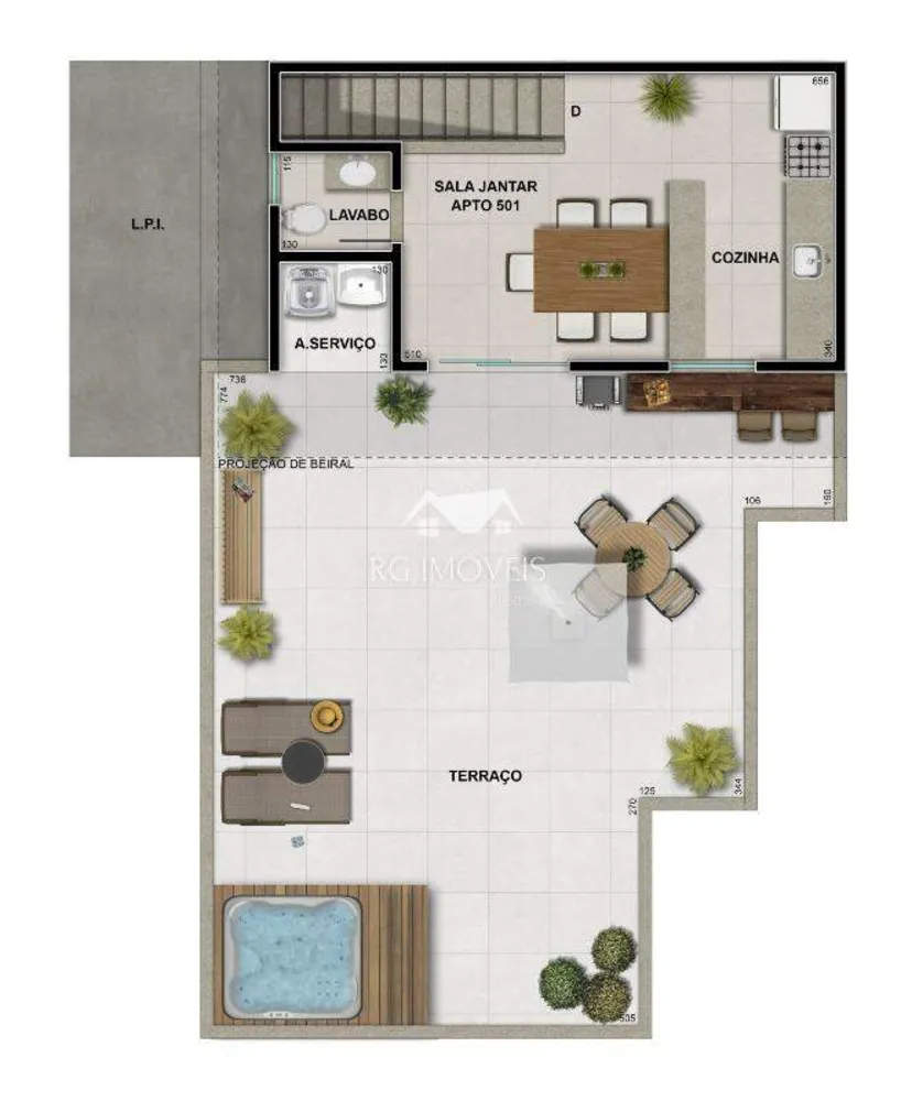 Cobertura, 2 quartos, 82 m² - Foto 20