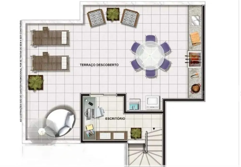 Cobertura, 2 quartos, 102 m² - Foto 10