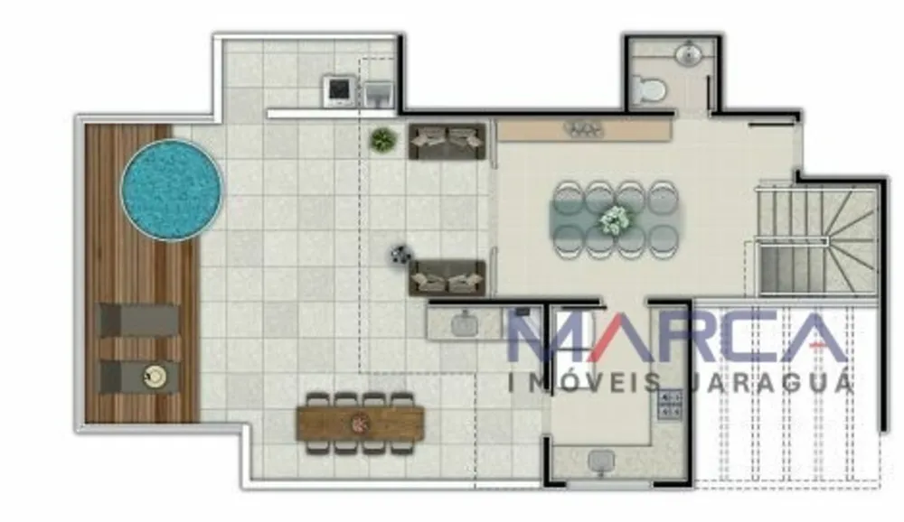 Cobertura, 4 quartos, 179 m² - Foto 9