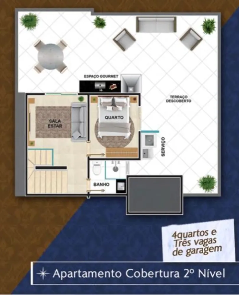Cobertura, 4 quartos, 175 m² - Foto 5