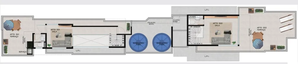 Cobertura, 2 quartos, 120 m² - Foto 6