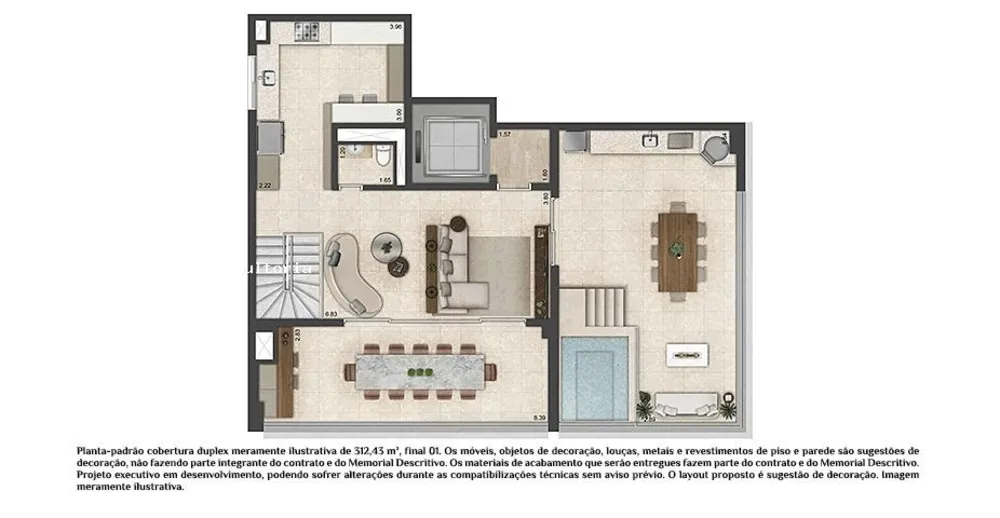 Cobertura, 3 quartos, 312 m² - Foto 14