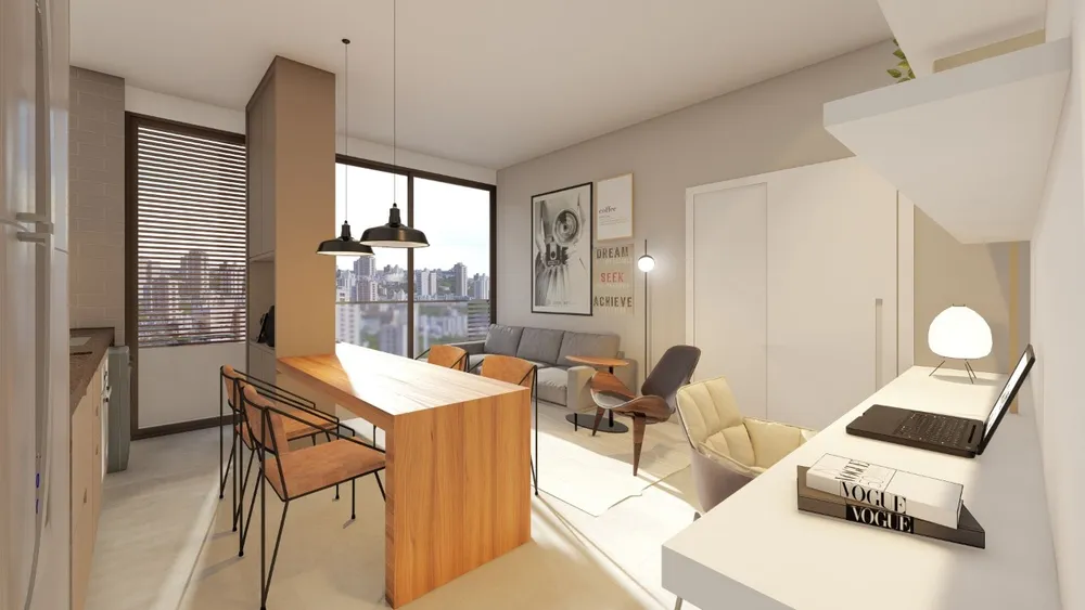 Apartamento, 1 quarto, 33 m² - Foto 2
