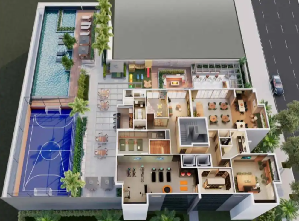 Apartamento à venda com 3 quartos, 83m² - Foto 3