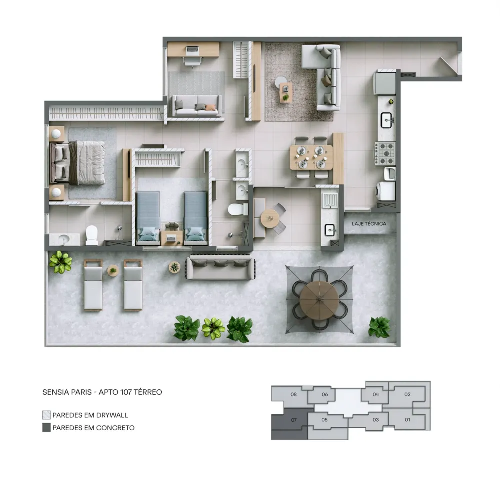 Apartamento, 1 quarto, 37 m² - Foto 1