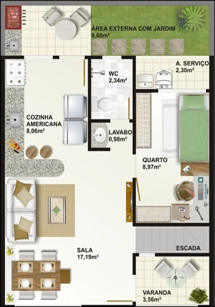 Casa de Condomínio, 4 quartos - Foto 8