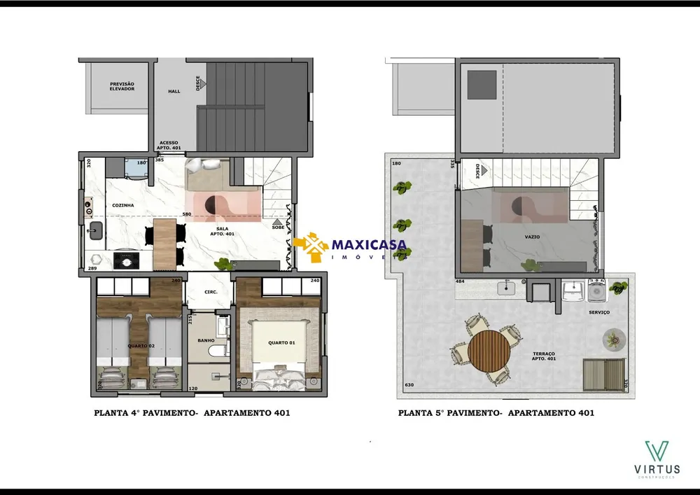 Apartamento, 2 quartos, 920 m² - Foto 4