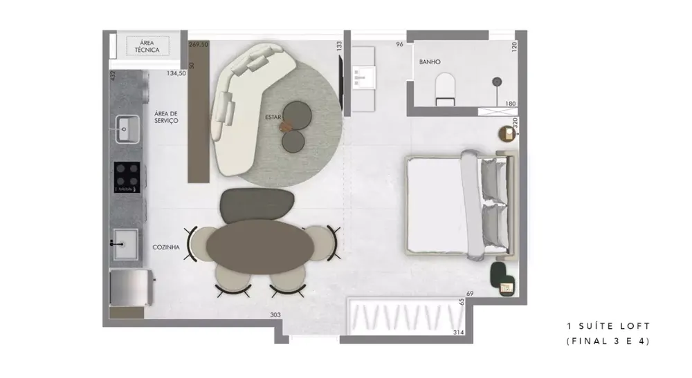 Apartamento, 2 quartos, 87 m² - Foto 8