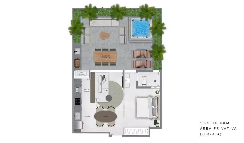 Apartamento, 2 quartos, 87 m² - Foto 9