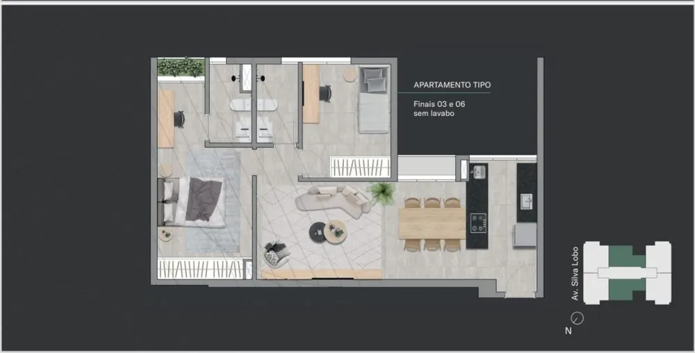 Apartamento, 2 quartos, 70 m² - Foto 13