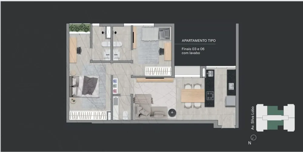 Apartamento, 2 quartos, 70 m² - Foto 14