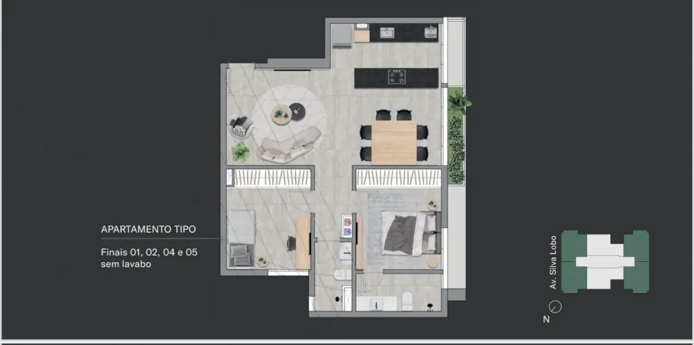 Apartamento, 2 quartos, 70 m² - Foto 11